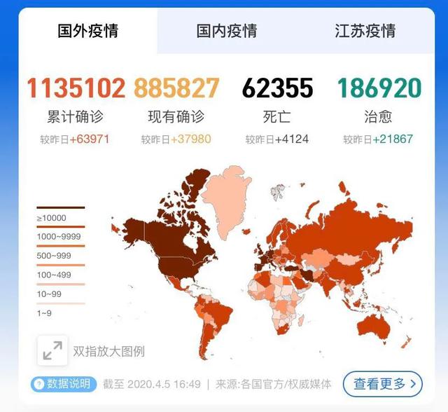 美国疫情最新信息数据及其影响