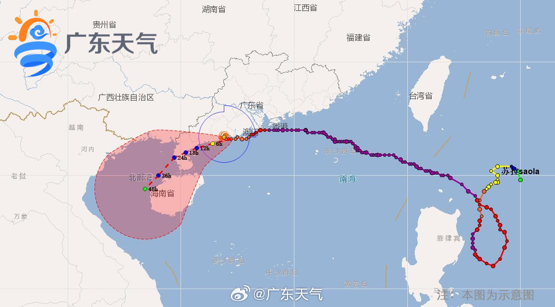 阳江市台风最新动态报告